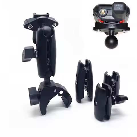 Motocycle Holder Bracket Stand Clip Mount for Garmin eTrex 30X 22X 32X Oregon 650T 750T GPSMAP 66 66