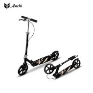 [SG Stock] Anchi Foldable Kick Scooter Adjustable Height 2-Wheel Scooter for Kids Adults Teens