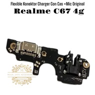 Flexible Connector Charger Con Cas + Mic Realme C67 4G Original