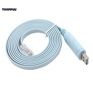 tooppuu USB to RJ45 For Cisco USB Console Cable new