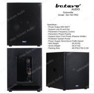 BETAVO SA-15 PRO speaker subwoofer aktif 15 inch original 