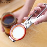 Devoko Jar Opener Bottle Gripper Stainless Steel Jar Lid Opener Labour Saving Jar Lid Opener