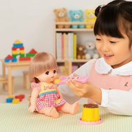 SMIT Strawberry Pudding Feeding Toy, Role Play Food Simulation, Educational Game  SMIT Mainan Suapan