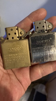 ZORRO 打火機 一對2只／$50