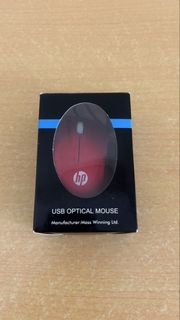 HP USB 有線光學滑鼠 mouse