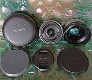 Sony VCL-ECU1 超廣角轉接鏡 + SEL 16F28 E16mm f2.8 E接環廣角鏡