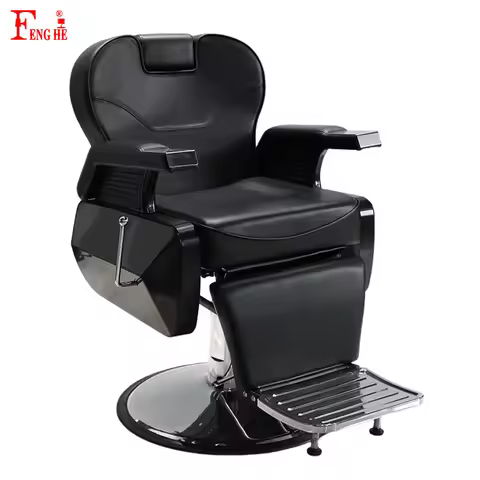 High Quality Salon Chairs Salon Furniture Stylist Chair Hair Salon Antique Cover Hairdresser Men's B