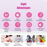 Salorie Fetal Doppler Baby Prenatal Heart Rate Detector Home Sonar Doppler Pregnant Household Women 