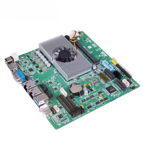 Industrial Mini ITX Motherboard Intel 12th Gen N150 N100 CPU DDR4 HD2.0 DP VGA LVDS for Kiosk