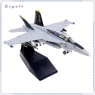 [Eigell] 1/100th FA-18F Aircraft Fighter Model Airplane Model Office Decor Collection Ornament