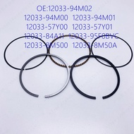 Untuk NISSAN GA16 GA16DE PISTON CINCIN 12033-94M00 RING PISTON
