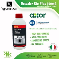 Nespresso Descaling kit 500mL RIO PLUS Descaler Nespresso