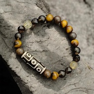 【OMAURA】THE SOLVAR Modern 9-Eye Dzi Bracelet