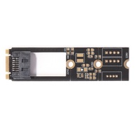 M.2 B-M Key to SATA3.0 7 Pin Adapter Card for 2242 2260 2280 SDD Connector [Sunburst1.my]