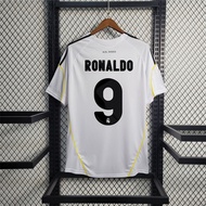 【Retro SSS+】Camisole |   Retro White Shirt 2009-10 Real Madrid Home Short Sleeve
