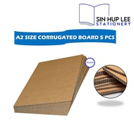 Corrugated Board Layer Pad A2 Size (Double Wall) / Card Board / Art Craft Board / Craft Paper Board 
