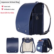 Japan School Backpack for girls kids Orthopedic backpack book bags Children PU Japan school Bag