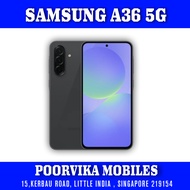 SAMSUNG GALAXY A36 5G 8/256GB  //EXPORT SET //SIX MONTHS SELLER WARRANTY// NEW ARRIVAL