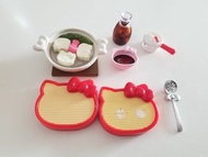 Re-ment Rement Kitty 京都 懷舊甜品 散件