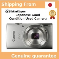 Pre-loved Canon Digital Camera IXY 180 Silver Optical 8x Zoom IXY180SL [Used Camera]