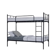 LIVING MALL Metal Single Queen Folding and Double Decker Bed Frames With Foam Mattress