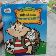 Will and WISDOM Book PERSEVERANCE bbw Book/ bbw bbw children's Book/