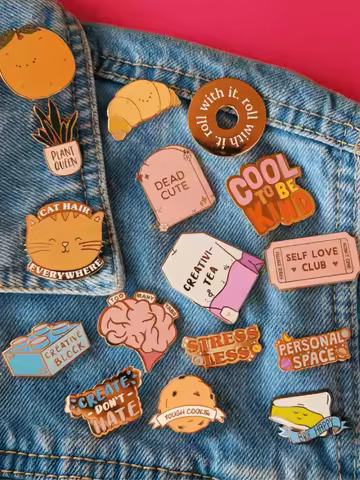 Custom Enamel Pins Customize Luxury Metal Badge LOGO Lapel Pin For Clothes Custom Make Enamel Brooch