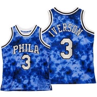 IMPORTED EMBROIDERY JERSEY BASKETBALL CLOTHING CONSTELLATION EDITION PHILADELPHIA SIXERS 3 ALLEN IVE