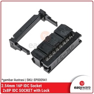 DC99 16P IDC SOCKET 2x8P IDC SOCKET FEMALE 16 PIN IDC CONNECTOR SOCKET IDC