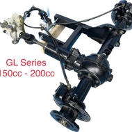 Kaki - Gardan Belakang SET - GL Series | ATV | Mini Jeep