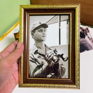 Photo Frame With Picture Of King Rama V.9 Sizes 5x7 Inches There Is A Stand And Hanger. Enhance Feng