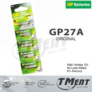 GP27A Genuine Super Alkaline Battery High Voltage 12V Car Remote Autogate Controller Camera gp27 gp 