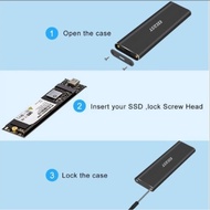EZCAST M.2 NVME SSD ENCLOSURE