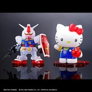 現貨~SDCS【台場透明版】Hello Kitty × RX-78-2 鋼彈(非 SD EX-STANDARD BB)