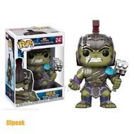 Thor Ragnarok Hulk #241 Funko Pop Hammer Helmet Marvel Vinyl Figure Toy