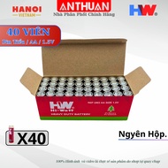 Pin Tiểu AA / 2A R6 Hi-Watt vỏ thép chất lượng cao HW bền mạnh cho đồng hồ micro đồ chơi trẻ em...