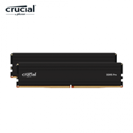 美光 Crucial PRO DDR5-5600 96G(48G*2)(黑散熱片)(CL46/支援XMP&EXPO)(CP2K48G56C46U5)