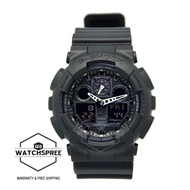 Casio G-Shock Extra Large Series Black Resin Band Watch GA100-1A1 GA-100-1A1