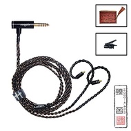 cooyin re-cable earphone/headphone cable for Sennheiser 8-core monocrystalline copper + silver plate