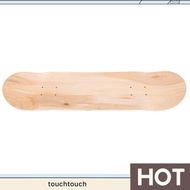 8Inch 8-Layer Maple Blank Double Concave Skateboards Natural Skate Deck Board Skateboards Deck Wood 