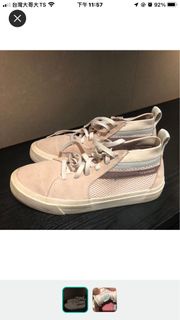 急售！Skechers粉紅色帆布鞋 平底鞋 女 26.0cm Champ Ultra 18070LTPK