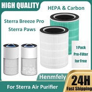 For Sterra Breeze Pro / Sterra Paws / PerySmith Ai13 Pro Air Purifier Replacement H14 True HEPA Acti