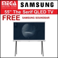 SAMSUNG QA55LS01BAKXXS 55" The Serif QLED 4K LS01B +FREE SOUNDBAR