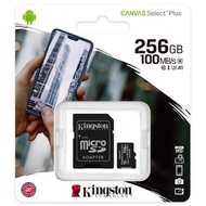KINGSTON MicroSDXC Canvas Select Plus 100R 256GB 100/85MB/s ME6-000878