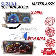 SUZUKI RG110 RGV120 RG RGV METER ASSY SPEEDOMETER RPM FUEL GAUGE  -HOT ITEM-