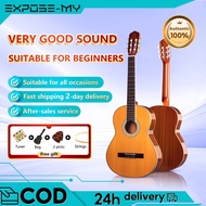 EXPOSE Folk guitar beginner 38-inch guitar beginner teenagers self-taught single board instrument