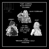 *READY STOCK* Tomorrow Elle Fanning Death Stranding 2 On the Beach Stickers