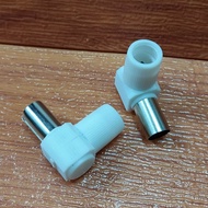 Pro. RG59 RG6 RF CONVERTER TV SOCKET AERIAL DIGITAL ANTENNA PLUG MALE CONNECTOR ADAPTER COAXIAL AREA