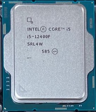 Intel i5-12400F CPU 英特爾 全新散片 LGA1700 不帶核顯
