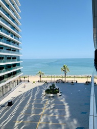 สตูดิโอ อพาร์ตเมนต์ 1 ห้องน้ำส่วนตัว ขนาด 44 ตร.ม. – กลางเมืองบาตูมี (Lux apartment Batumi View 44m2